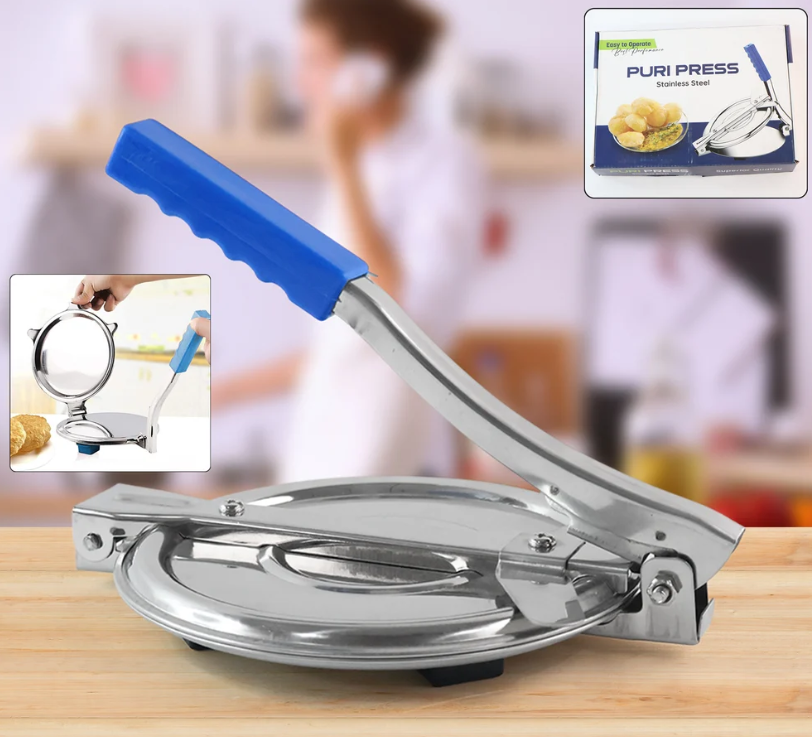 Stainless Steel Roti & Puri Maker Press