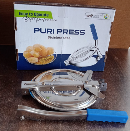 Stainless Steel Roti & Puri Maker Press